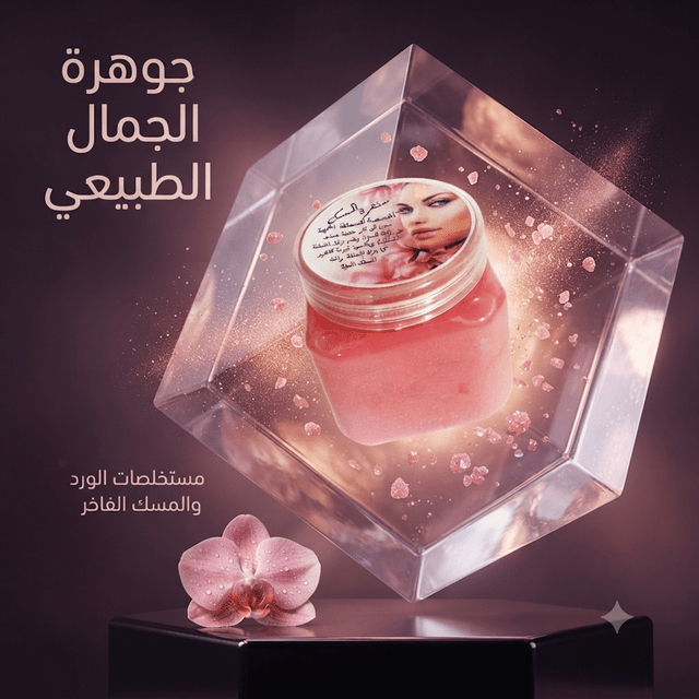Musk scrub specifically designed for the sensitive area - Jamaly