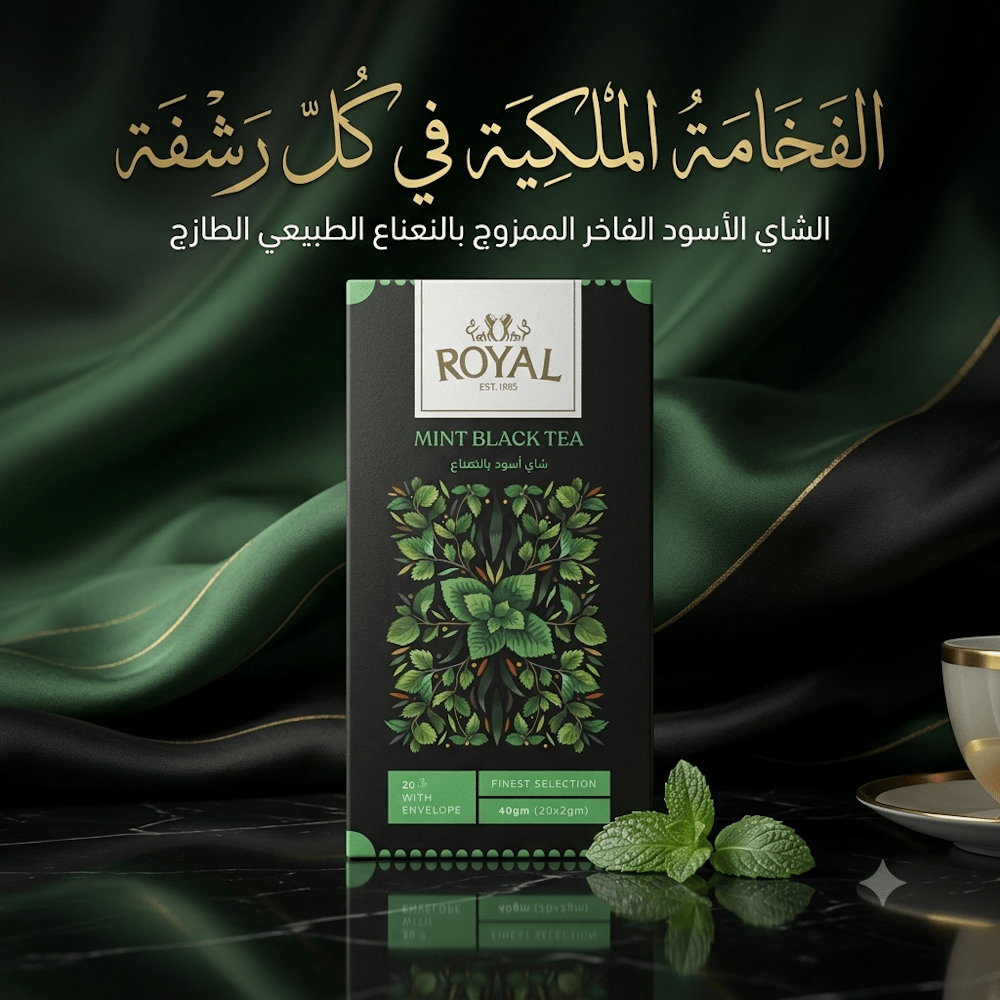 ROYAL MINT BLACK TEA - Jamaly